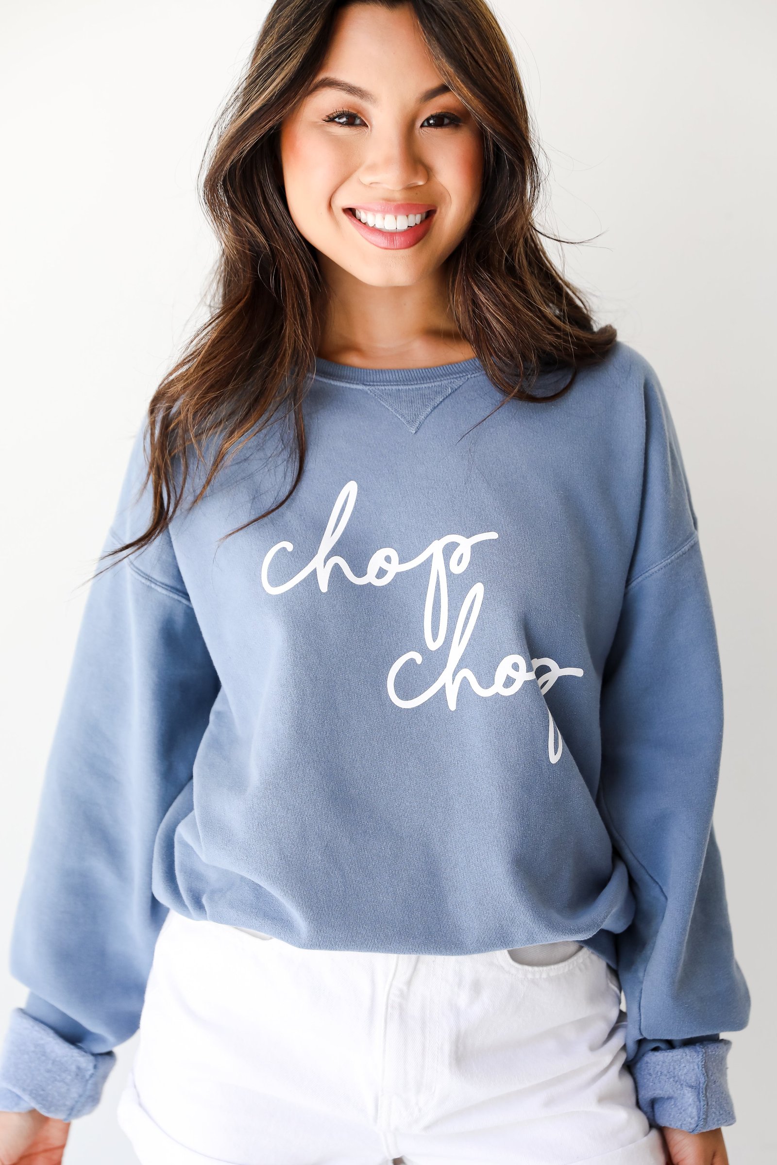 Denim Chop Chop Sweatshirt